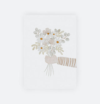 Postkarte Blumenstrauß