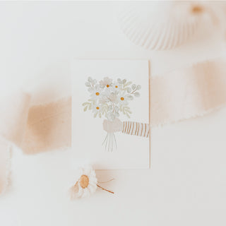 Postkarte Blumenstrauß
