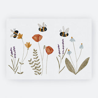 Minikarte Wildblumen
