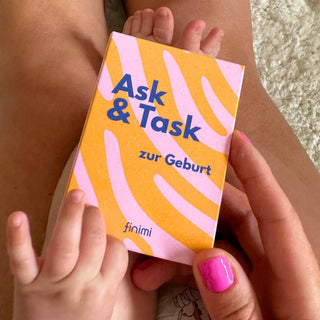 Ask & Task Kartenset zur Geburt